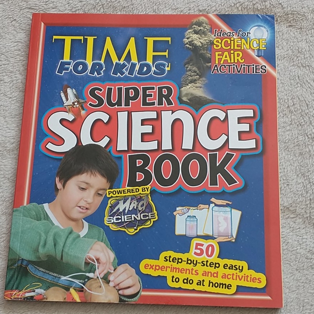 Science experiment book, New
